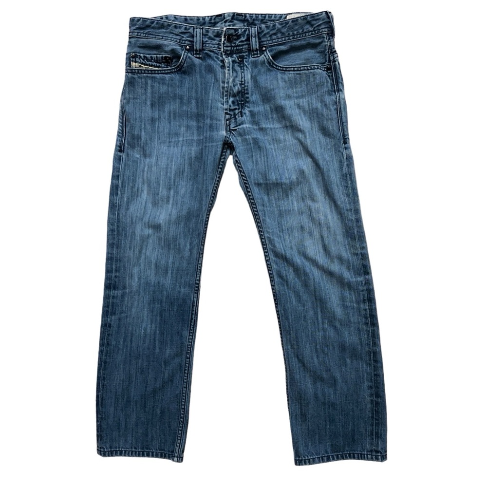 Diesel Jeans Mens Size 29x32 (30x26) Safado Slim Straight Button Fly Blue
